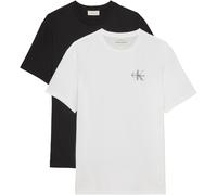 Calvin Klein Jeans - Bekleidung Lot de 2 t-shirts avec monogramme LV04RF279G - schwarz - Größe M