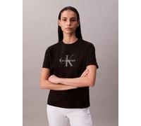 Calvin Klein Damen TShirt Schwarz Druck HerbstWinter - Größe: XL