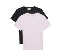 Calvin Klein Women's A- Logo Cn 2 Pack Tee Lv047C905G Tees, Multi, M