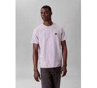 Calvin Klein Herren T-Shirt Kurzarm Badge Jersey Classic Tee aus Baumwolle, Grau (Formal Gray), S