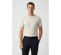 Calvin Klein Jeans T-Shirt mit Label-Badge in Sand, Größe XL