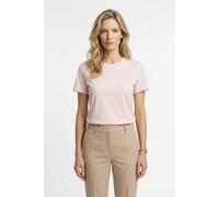 T-Shirt CALVIN KLEIN JEANS "SS MONOGRAM CREW TEE", Damen, Gr. XXL, mangano calcite, Single Jersey, Obermaterial: 100% Baumwolle, regular fit normal, Rundhals, eingesetzt abgesteppte Kante, Shirts T-Sh