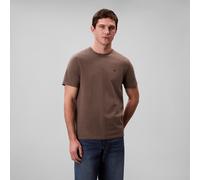 Calvin Klein Jeans Herren SS Smooth CTTN Solid Crew Tee LV040HM265 Tees, Grau (Morel), XXL, Grau (Morel), XXL