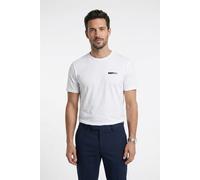 T-Shirt CALVIN KLEIN, Jungen, Gr. L, weiß (hellweiß), Single Jersey, Obermaterial: 100% Baumwolle, unifarben, regular fit normal, Rundhals, abgesteppte Kante, Shirts T-Shirt, reine Baumwolle, Regular 