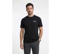 T-Shirt CALVIN KLEIN, Jungen, Gr. XL, schwarz, Single Jersey, Obermaterial: 100% Baumwolle, unifarben, regular fit normal, Rundhals, abgesteppte Kante, Shirts T-Shirt, reine Baumwolle, Regular Fit, Br