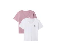 Calvin Klein Jeans Lv047c906g Kurzarm-t-shirt Mit V-ausschnitt 2 Einheiten