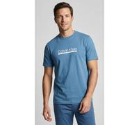 Calvin Klein Graphic Outline Kurzarm-t-shirt L Bluesteel