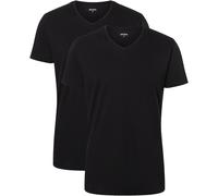 T-Shirt CAMANO "T-Shirt 2er Pack", Damen, Gr. XL, schwarz, 100% Baumwolle, Shirts T-Shirt (93428246-XL) schwarz