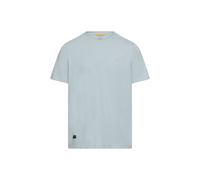 T-Shirt CAMEL ACTIVE, Herren, Gr. 3XL, aqua blau, Jersey, Obermaterial: 71% Baumwolle, 25% Polyester, 4% Elasthan, unifarben, normal hüftbedeckend, Rundhals, Shirts T-Shirt, mit Rundhals und Stretch (