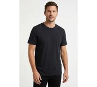 camel active Herren Basic Kurzarm T-Shirt mit Rundhalsausschnitt Dunkelgrau, menswear-3XL