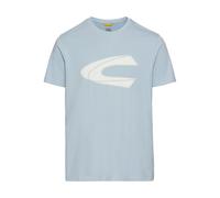 camel active Herren T-Shirt aus Organic Cotton Blau, Menswear-L