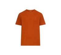 Camel Active T-Shirt 409700-6T01 aus reiner Baumwolle bestickt braun (cinnamon) Damen Gr. L