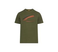 camel active Herren T-Shirt mit Print aus nachhaltigem Organic Cotton Waldgrün, Menswear-L