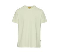 Basic T-Shirt aus reiner Baumwolle Türkis XL