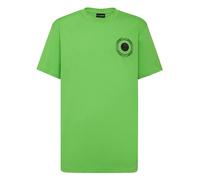 T-Shirt PLEIN SPORT "Carbon Tiger", Herren, Gr. M, 2702, grünfluo, schwarz, Obermaterial: 100% Baumwolle, Shirts (93051638-M) 2702, grünfluo, schwarz