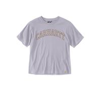 T-Shirt CARHARTT "Graphic", Damen, Gr. S, lila, Obermaterial: 100% Baumwolle CO., Shirts T-Shirt (93439259-S) lila