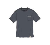 T-Shirt CARHARTT "Grill", Herren, Gr. M, blau (blau, anthrazit), Obermaterial: 100% Baumwolle CO., Shirts T-Shirt (48468121-M) blau, anthrazit