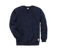 Carhartt K124 Midweight Crewneck Sweatshirt (ABVERKAUF) - navy XL