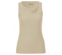 Cartoon Basic-Top Damen beige, 46