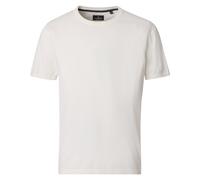 T-Shirt CASAMODA "CASAMODA T-Shirt uni", Herren, Gr. 5XL, weiß, 100% Baumwolle, Shirts T-Shirt (61665656-5XL) weiß