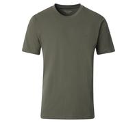 T-Shirt CASAMODA "CASAMODA T-Shirt uni", Herren, Gr. 6XL, grün (olive), 100% Baumwolle, Shirts T-Shirt (66188335-6XL) olive