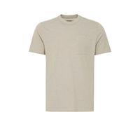 T-Shirt CASUAL FRIDAY "T-Shirt CFJASPER mélange tee with chest pocket", Herren, Gr. L, braun (tree house melange), Obermaterial: 100% Baumwolle CO., Shirts T-Shirt (43596865-L) tree house melange