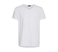T-Shirt CASUAL FRIDAY "T-Shirt CFLincoln", Herren, Gr. XL, weiß (hellweiß), Obermaterial: 95% Baumwolle CO. 5% Elasthan EL., Shirts T-Shirt (50639942-XL) hellweiß