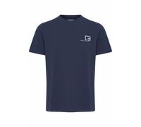 T-Shirt CASUAL FRIDAY "T-Shirt CFThor", Damen, Gr. XXL, blau (schwarz navy), Obermaterial: 100% Baumwolle CO., regular fit normal, Rundhals, Shirts T-Shirt (25688263-XXL) schwarz navy