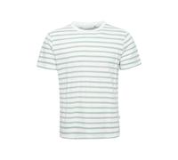 T-Shirt CASUAL FRIDAY "T-Shirt CFThor", Damen, Gr. XXL, grün (feldspar), Obermaterial: 68% Baumwolle CO. 18% Polyester PES. 14% Leinen LI., regular fit normal, Rundhals, Shirts T-Shirt (36573168-XXL)