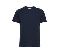 Casual Friday T-Shirt mit Brusttasche Modell 'THOR' in Dunkelblau, Größe S