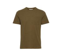 Casual Friday T-Shirt mit Brusttasche Modell 'THOR' in Oliv, Größe XL