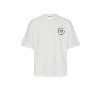 T-Shirt CASUAL FRIDAY "T-Shirt CFTue", Herren, Gr. 3XL, weiß (snow weiß), Obermaterial: 100% Baumwolle CO., Shirts T-Shirt (25702622-XXXL) snow weiß