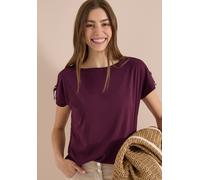 Kurzarm Shirt mit Schnallendetail