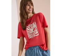 T-Shirt mit Rundhals und Frontprint