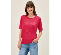 Cecil Shirt mit tonalem Print