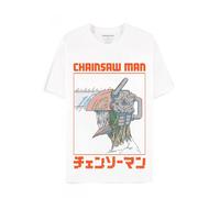 Chainsaw Man Three Tone Chainsaw T-Shirt weiß in S