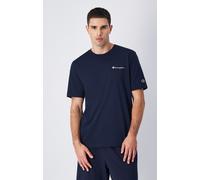 T-Shirt CHAMPION, Damen, Gr. S (44/46), schwarz (nny), Jersey, Obermaterial: 100% Baumwolle, unifarben, Rundhals, Shirts T-Shirt (16241024-S)