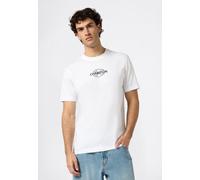 T-Shirt CHAMPION "Graphic Crewneck T-Shirt", Damen, Gr. S (44/46), wht, Obermaterial: 100% Baumwolle, Shirts T-Shirt, sportlicher Stil, aus Baumwolle (61019601-S) wht