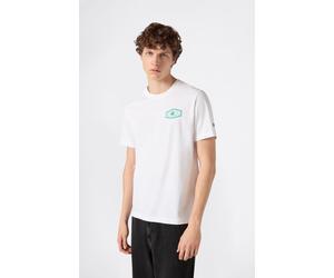 T-Shirt CHAMPION "Graphic T- Shirt", Herren, Gr. XXL, wht, Obermaterial: 100% Baumwolle, Shirts T-Shirt, für Erwachsene, sportlicher Stil (79774856-XXL) wht