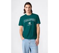 T-Shirt CHAMPION "Graphic Tee", Herren, Gr. L, stor, Obermaterial: 100% Baumwolle, normal, Rundhals, Shirts T-Shirt, sportliche Passform, Kurzarm, Rundhalsausschnitt (71718302-L) stor