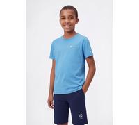 T-Shirt CHAMPION "ICONS CONTRAST Crewneck T-Shirt", Jungen, Gr. S (128/134), srs, Obermaterial: 100% Baumwolle, Rundhals, Shirts T-Shirt, klassischer Schnitt, Kurzarm, für Kinder, für Sportmode (40498