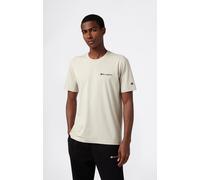 T-Shirt CHAMPION "ICONS CONTRAST SS Tee", Herren, Gr. L (52/54), ncb, Obermaterial: 100% Baumwolle, Rundhals, Shirts T-Shirt, sportlicher Schnitt, Kurzarm, für sportliche Aktivitäten (35386350-L) ncb