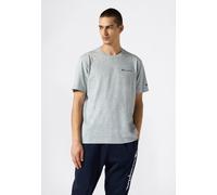 T-Shirt CHAMPION "ICONS CONTRAST SS Tee", Herren, Gr. L (52/54), noxm, ns, Obermaterial: 100% Baumwolle, Rundhals, Shirts T-Shirt, sportlicher Schnitt, Kurzarm, für sportliche Aktivitäten (86096804-L)