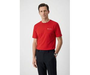 T-Shirt CHAMPION "ICONS CONTRAST SS Tee", Herren, Gr. M (48/50), isa, Obermaterial: 100% Baumwolle, Rundhals, Shirts T-Shirt, sportlicher Schnitt, Kurzarm, für sportliche Aktivitäten (62122703-M) isa