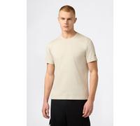 T-Shirt CHAMPION "Icons Tee", Herren, Gr. XXL, braun, Obermaterial: 100% Baumwolle, Shirts T-Shirt, sportliche Passform, Kurzarm, für Sportmode und Freizeit (76070649-XXL) braun