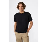 CHAMPION T-Shirt mit Label-Stitching und Rundhalsausschnitt in Black, Größe M