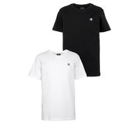 Champion 2er-Set: Shirt in Schwarz in Schwarz - Größe 146/152 | Kinder Oberteile