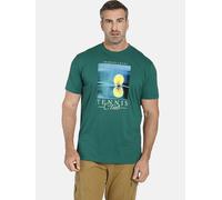 T-Shirt CHARLES COLBY "T-Shirt EARL HYLMER", Herren, Gr. 4XL, grün, Obermaterial: 100% Baumwolle CO., Klassisch, comfort fit normal, Rundhals, Shirts T-Shirt (10346517-4XL) grün