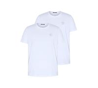 T-Shirt CHIEMSEE, Herren, Gr. 3XL, weiß (weiß, weiß), Obermaterial: 100% Baumwolle, Rundhals, Shirts T-Shirt, 2er-Pack, Kurzarm, mit Rundhalsausschnitt, aus Baumwolle (17827750-XXXL) weiß, weiß