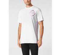 Philipp Plein - T-Shirt Chrome - Größe XL - weiß